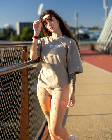 Ei8ht Uni Oversized Oak Tee